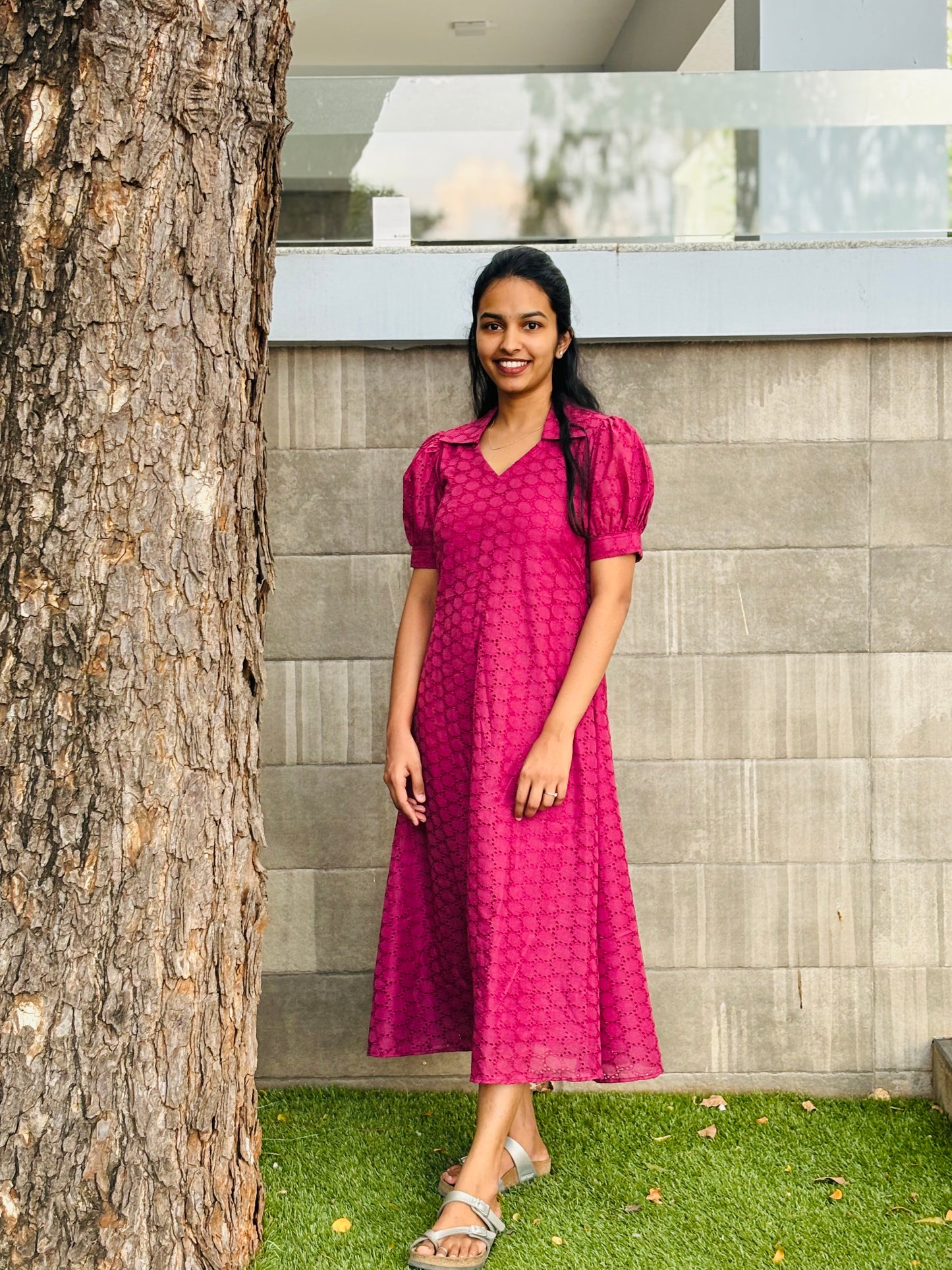 Purple Aline maxi