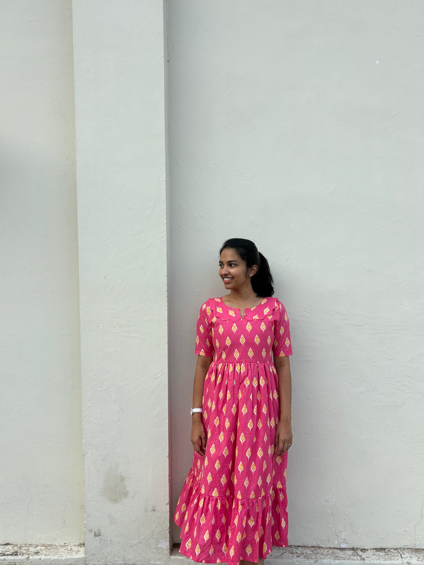 Pink maxi