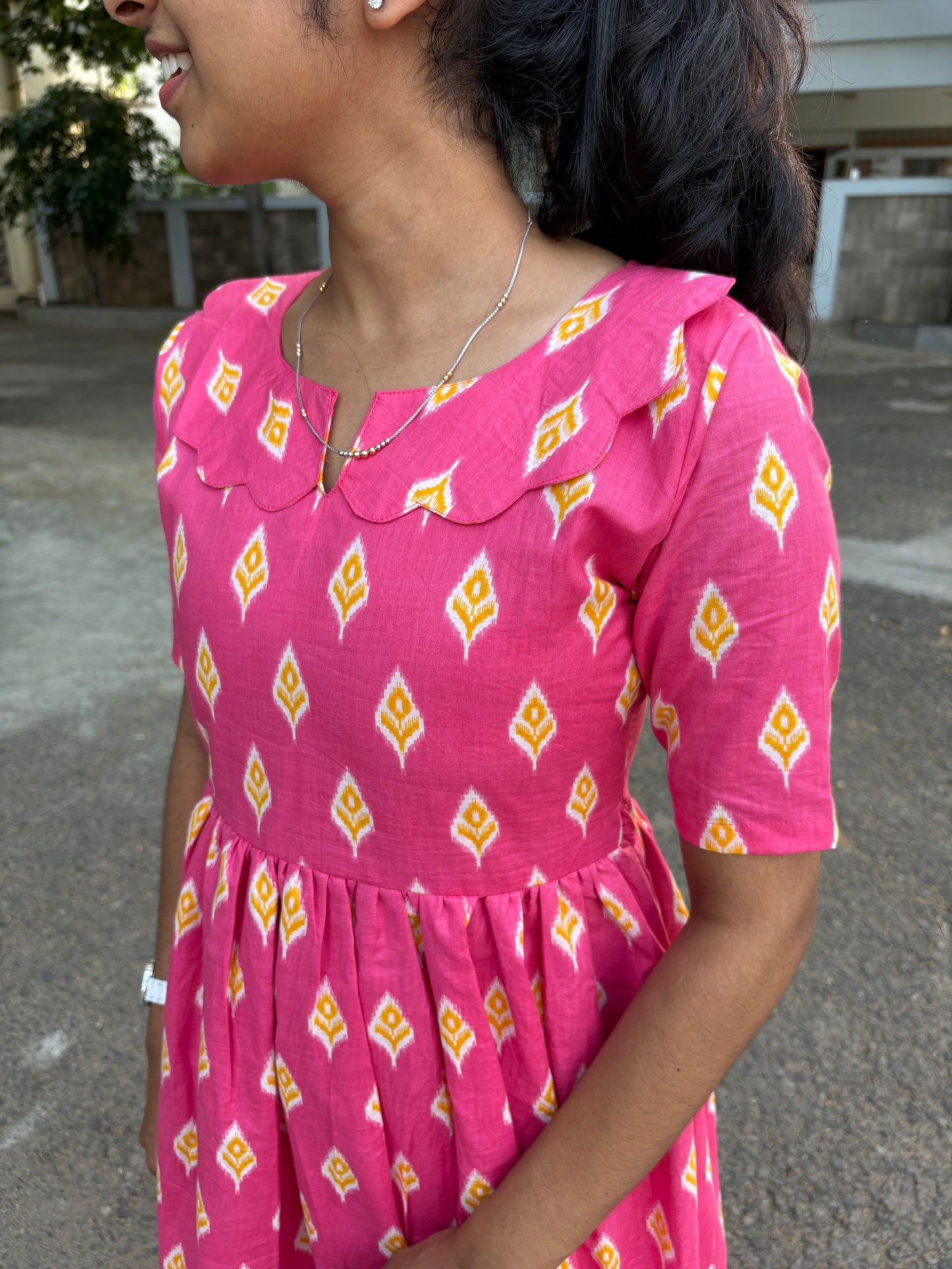 Pink maxi