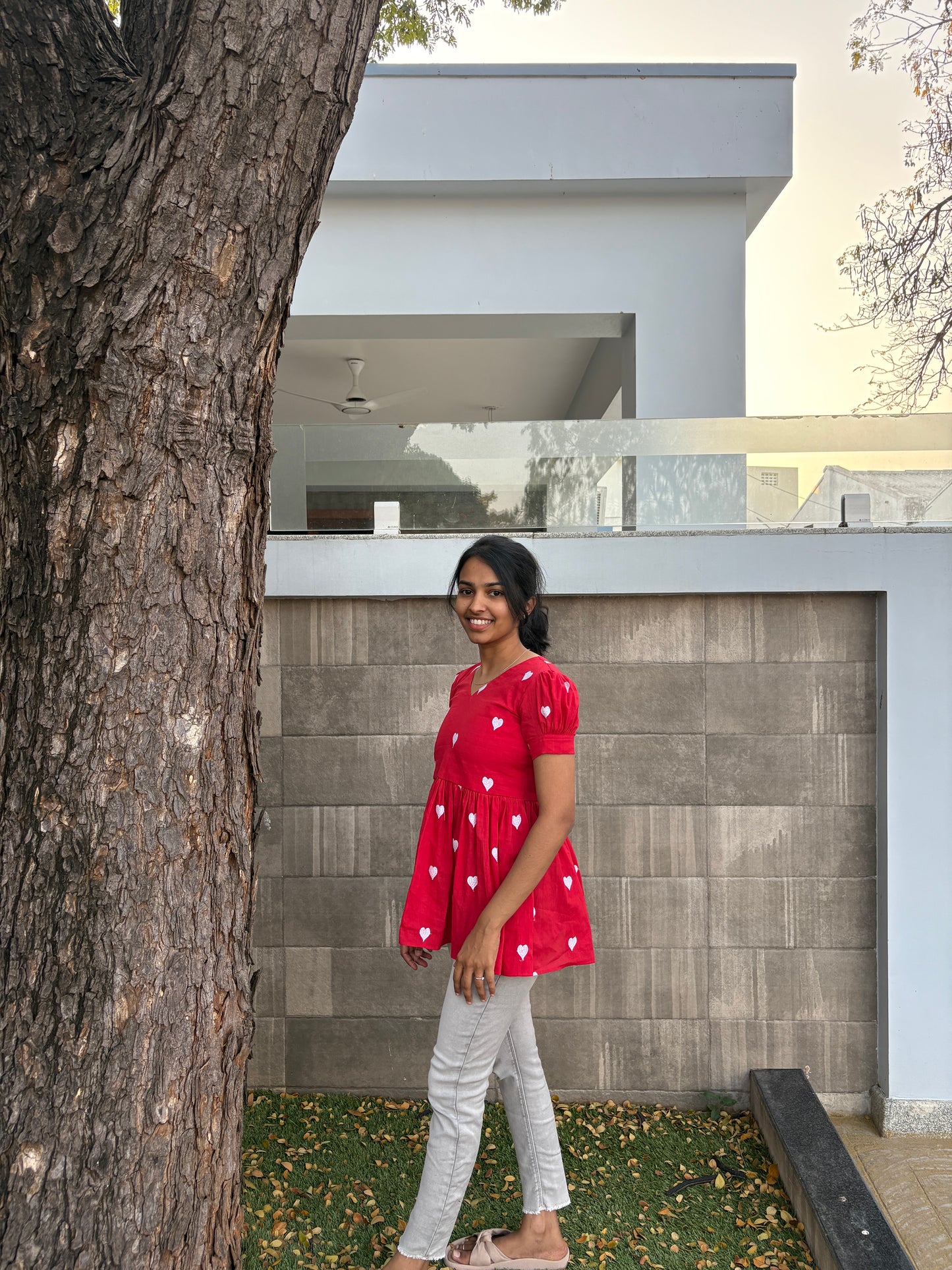 Pyaar peplum top