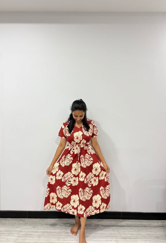 Ref floral kaftan