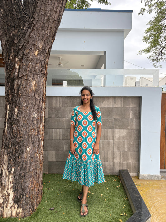 Sky blue Aline maxi (TF192)