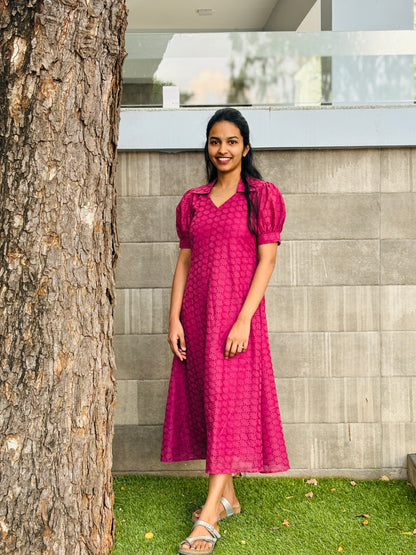 Purple Aline maxi