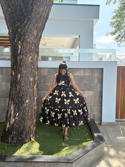 Midnight bloom maxi