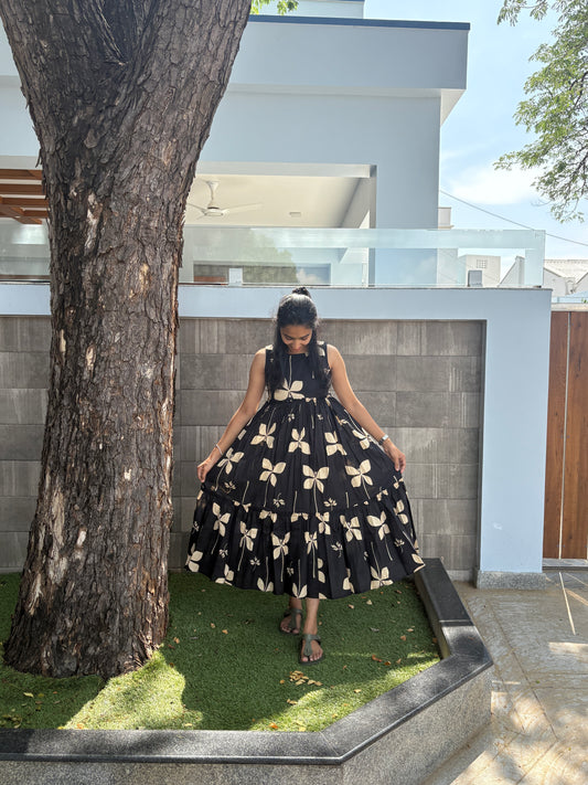 Midnight bloom maxi