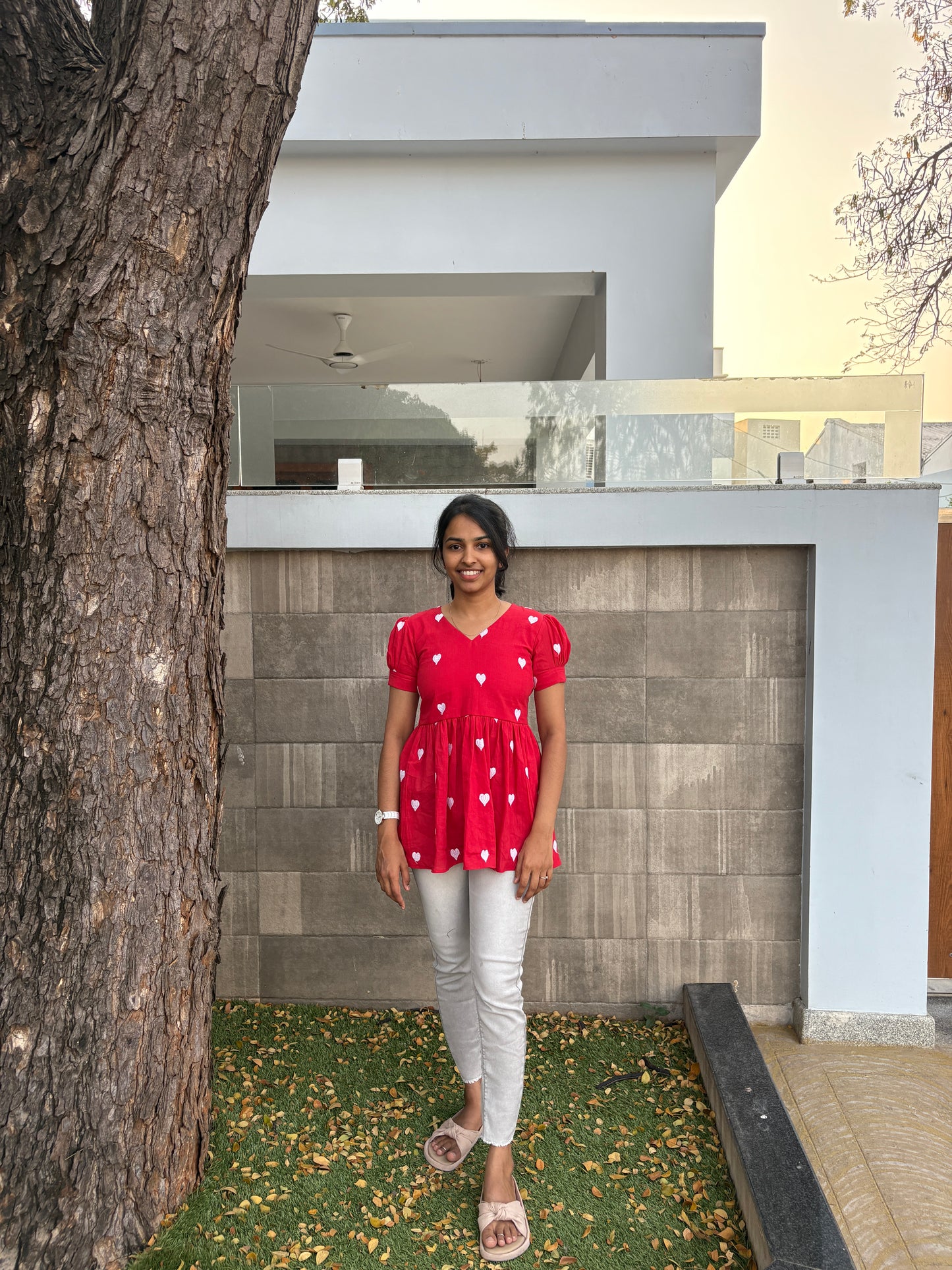 Pyaar peplum top