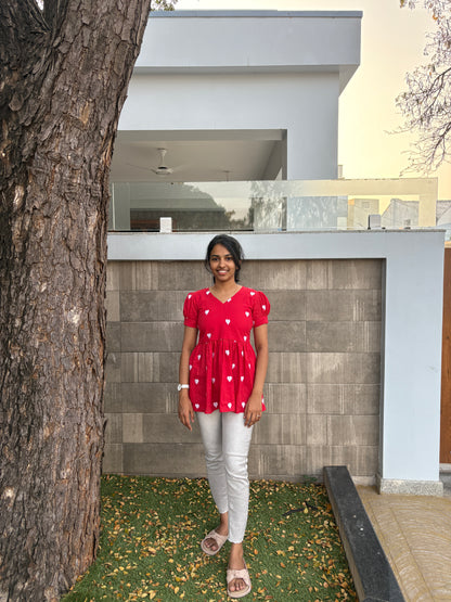 Pyaar peplum top