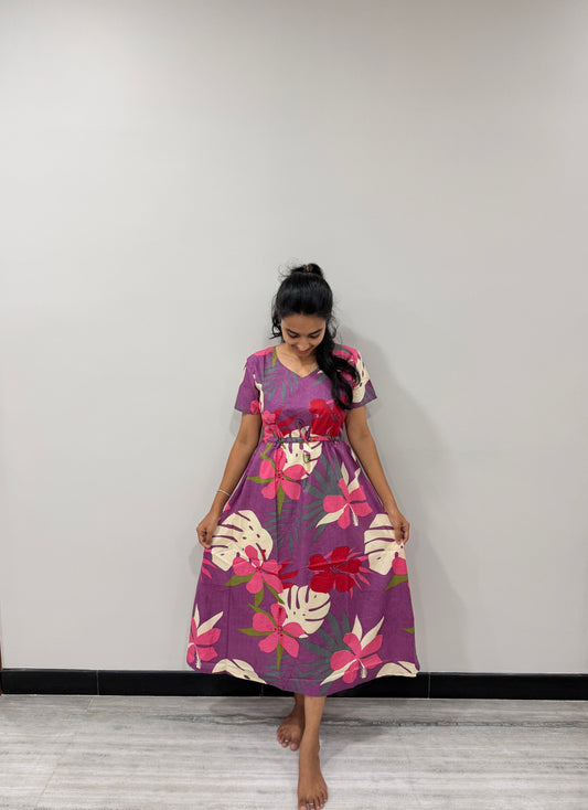 Purple kaftan (TF149)
