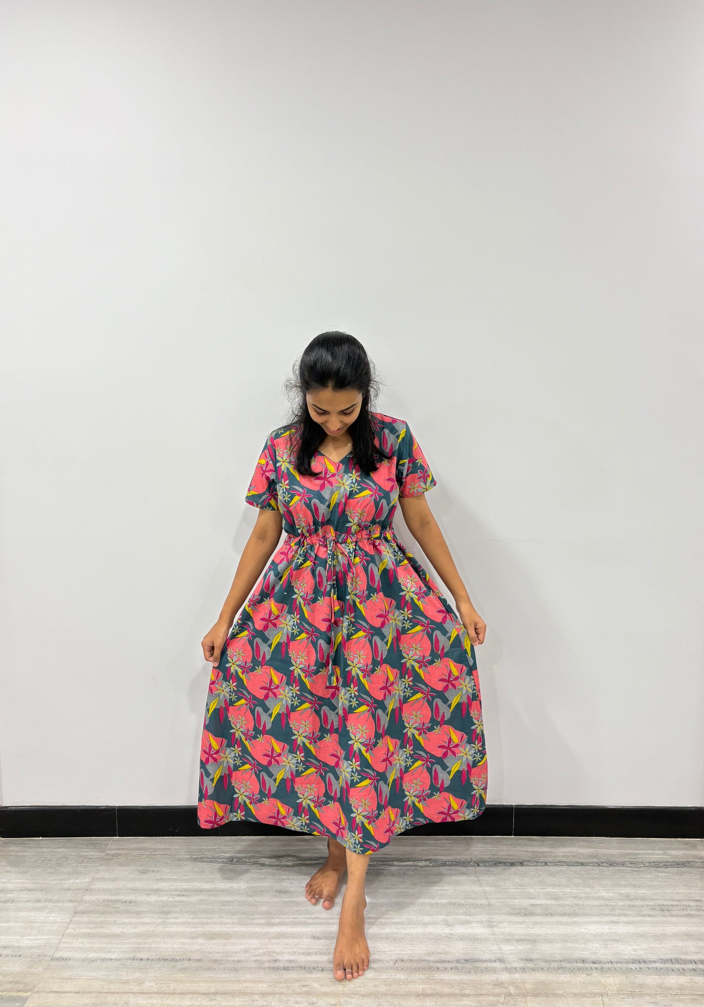 Multi colour kaftan