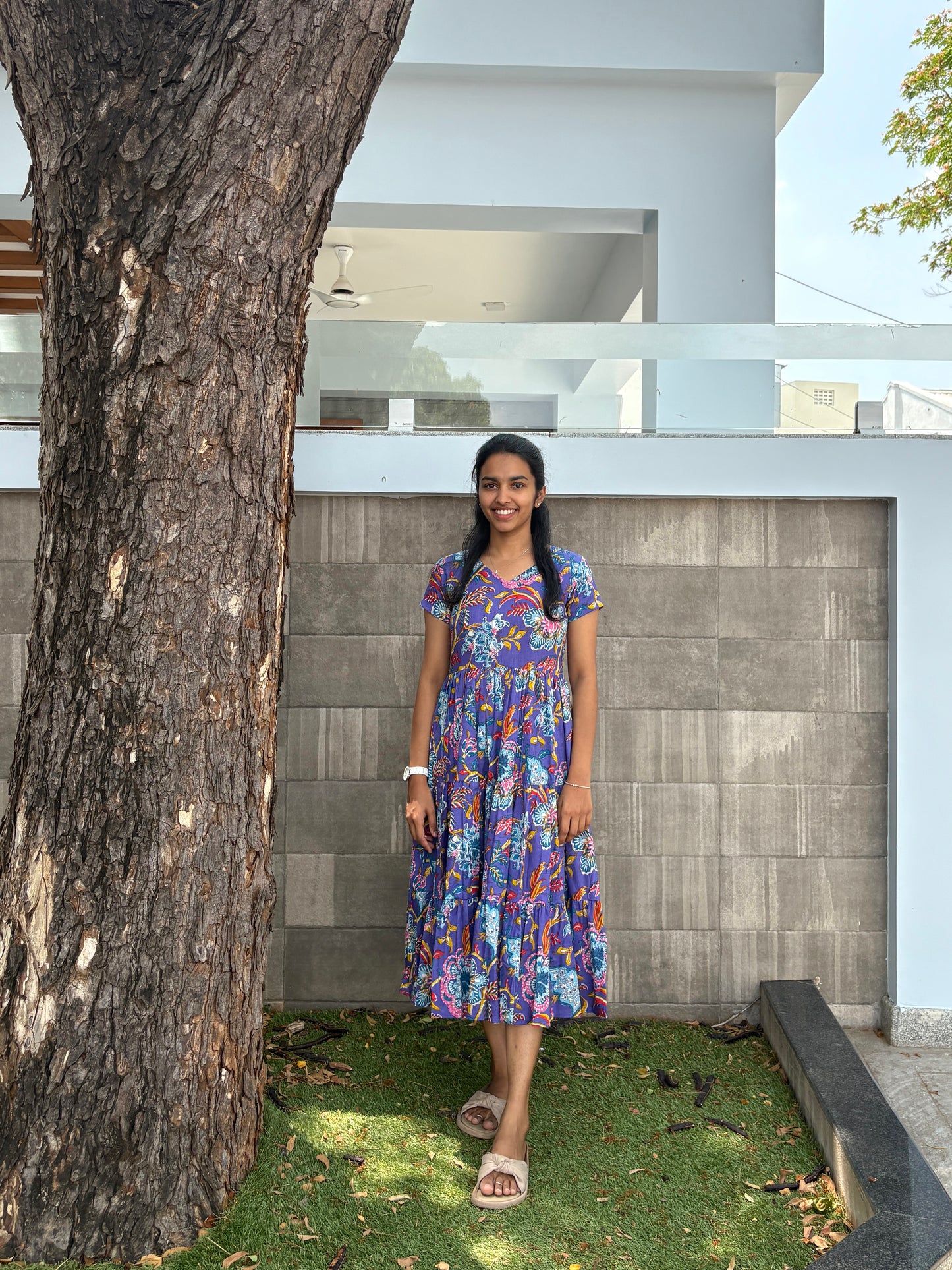 Midnight blue maxi