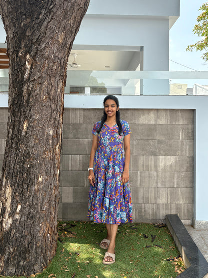 Midnight blue maxi