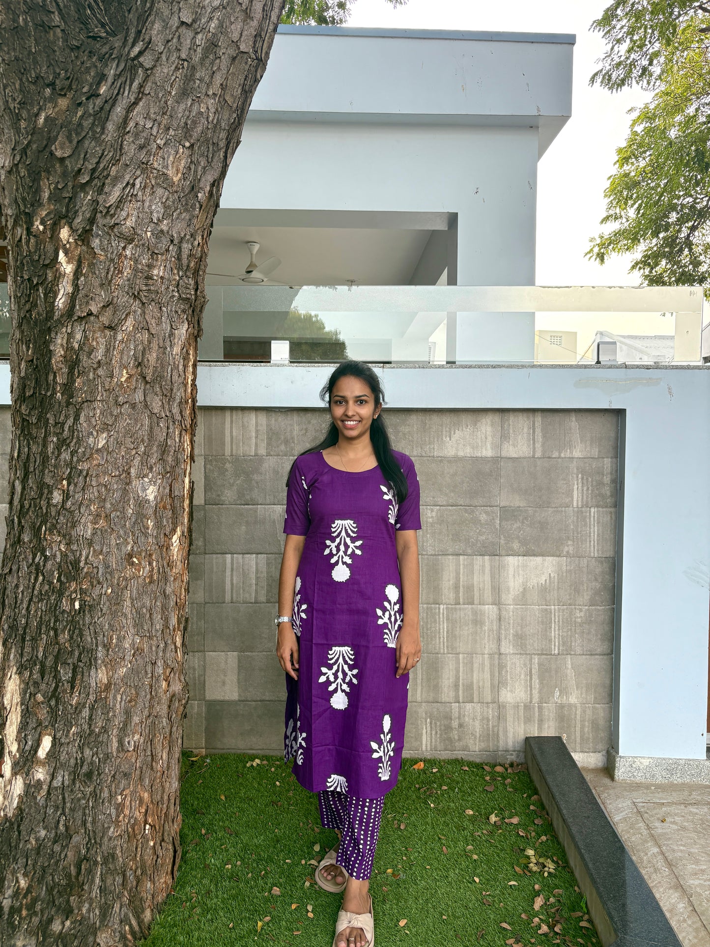Purple suit set
