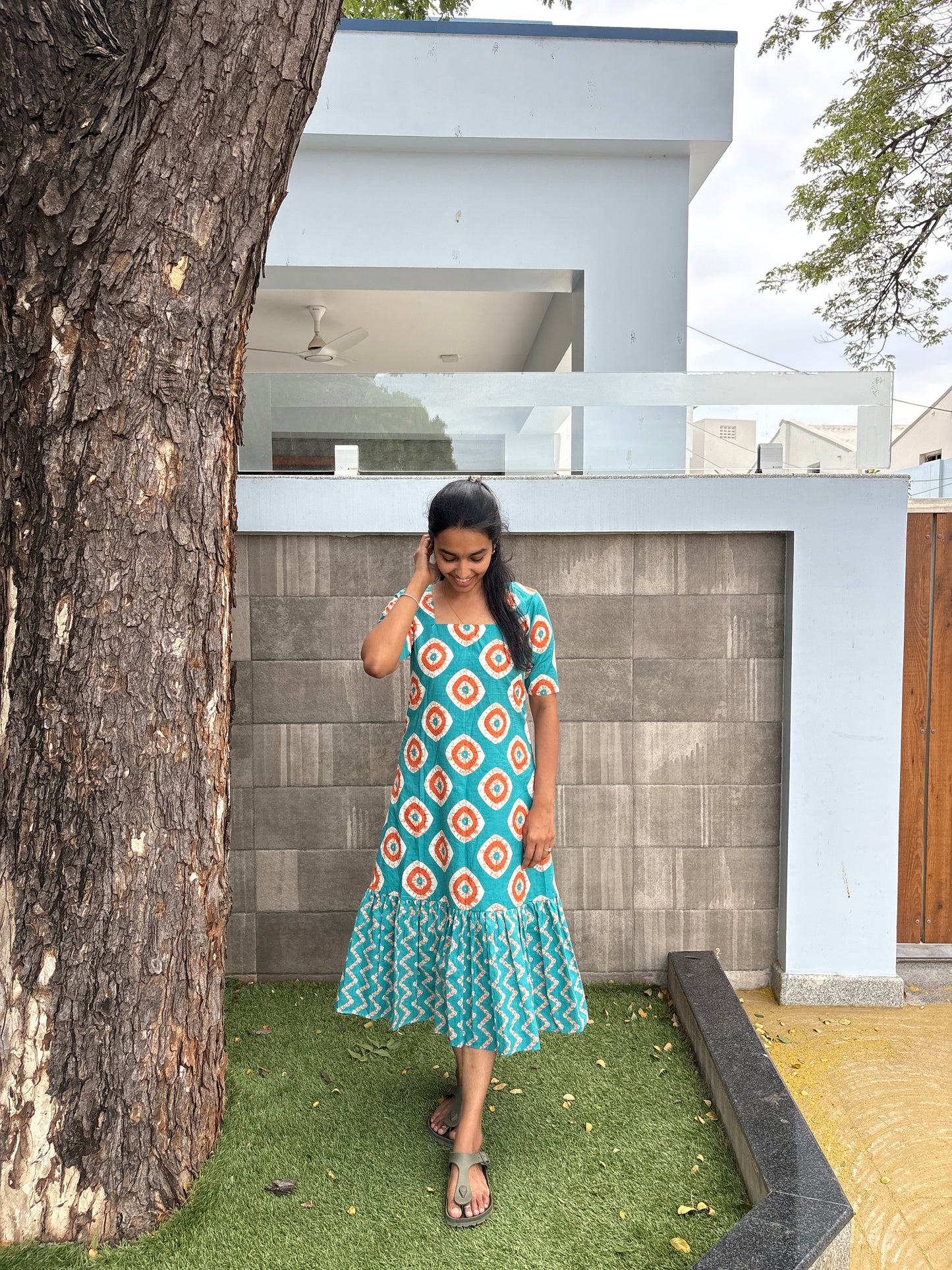 Sky blue Aline maxi (TF192)