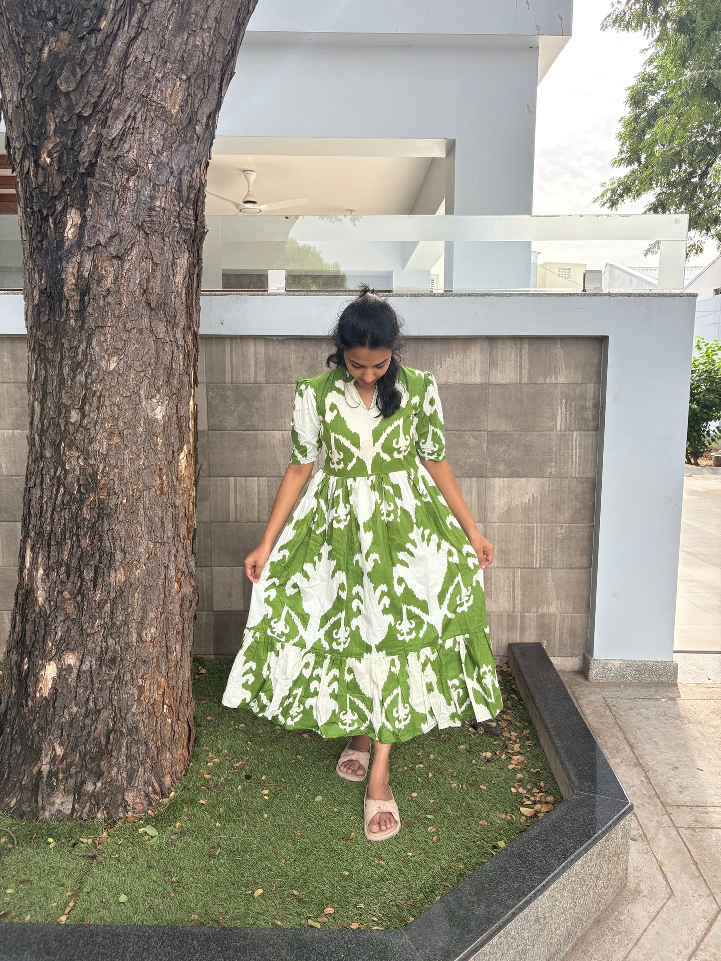 Green maxi