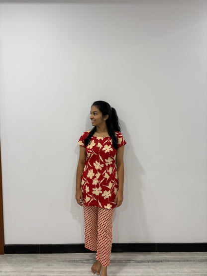 Red night set
