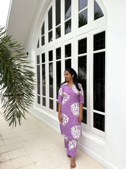 Lilac colour coord set