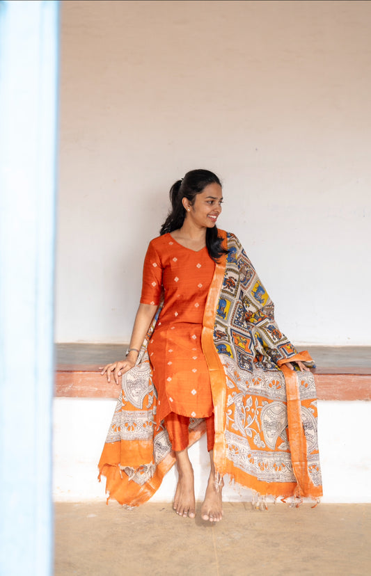 Rust orange premium set