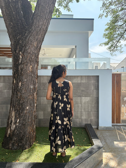 Midnight bloom maxi
