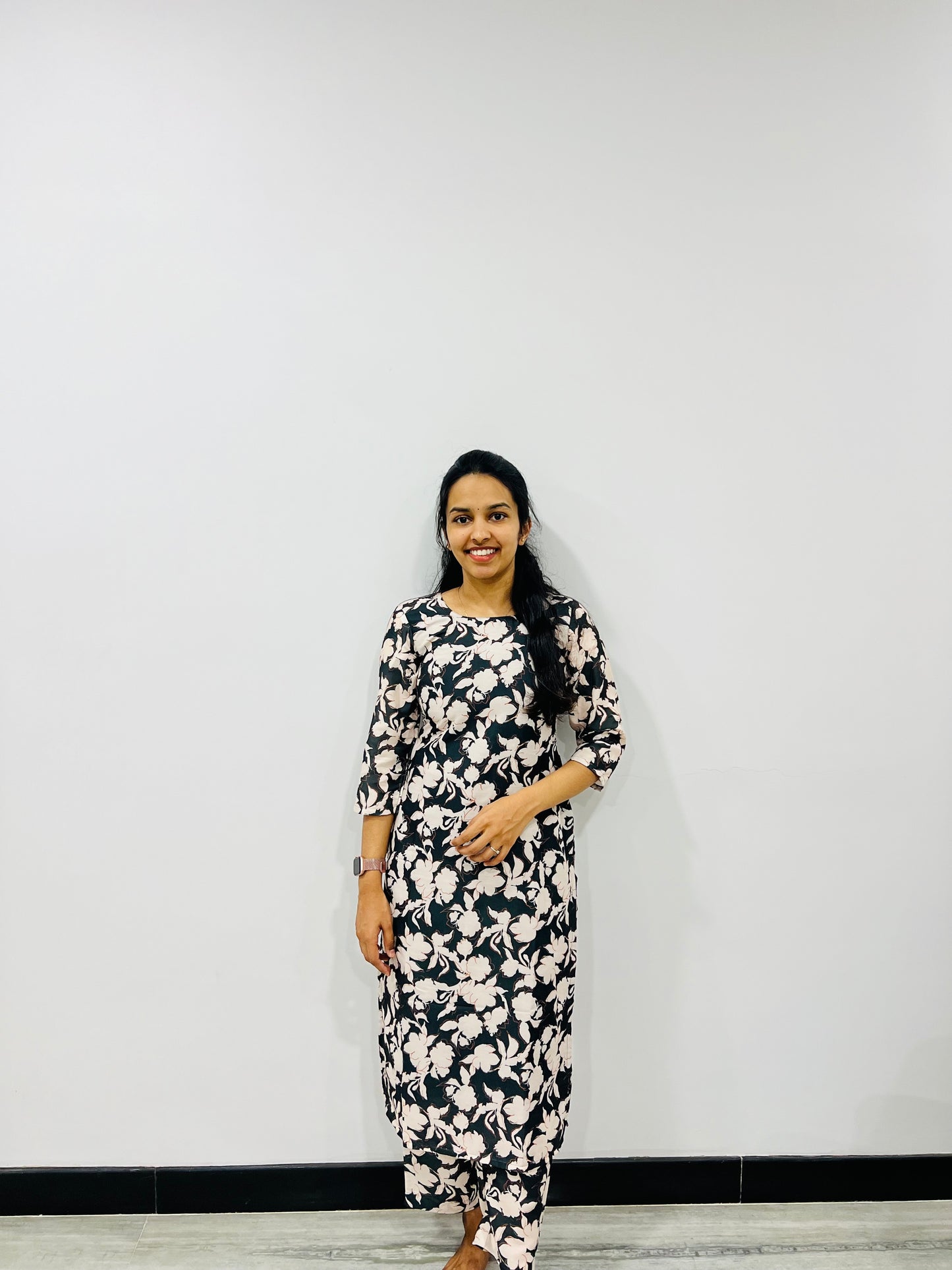Black muslin set